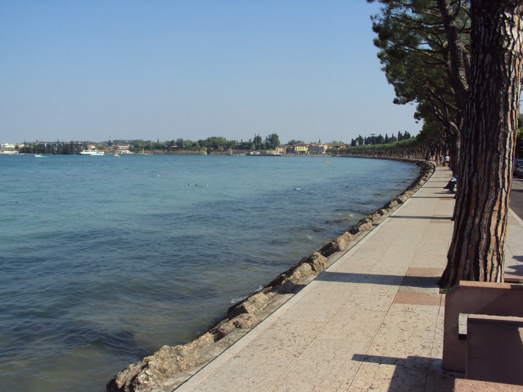 Spiagge di Peschiera del Garda: Cappuccini, Bergamini e Pioppi